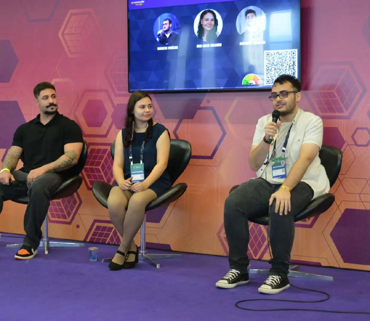 Painel do Projeto Hanna no Work Intelligence Summit